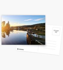 Caledonian Canal in Winter Postcards