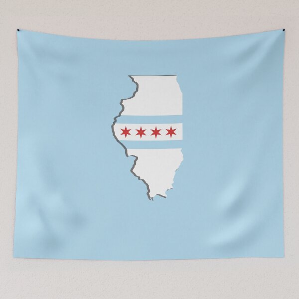 Item preview, Chicago Flag Design designed and sold by annarns.