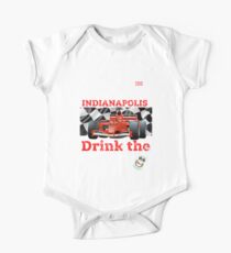 Indianapolis 500 Mile 2019 Drink The Milk T-Shirt Baby Body Kurzarm