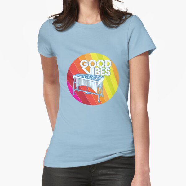 Good Vibes Vibraphone Fitted T-Shirt