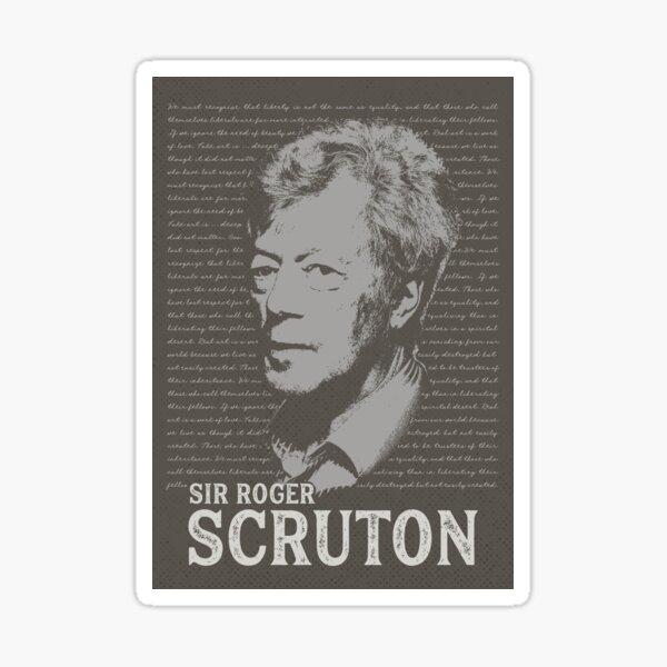 Item preview, Sir Roger Scruton designed and sold by VerityVox.