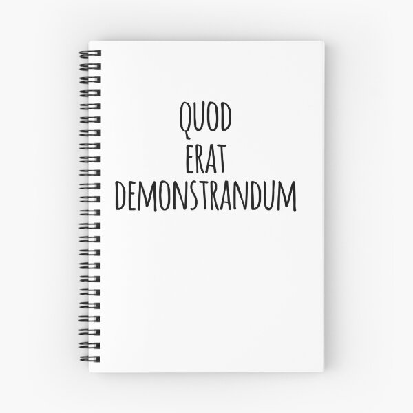 Item preview, Quod Erat Demonstrandum- QED designed and sold by the-elements.