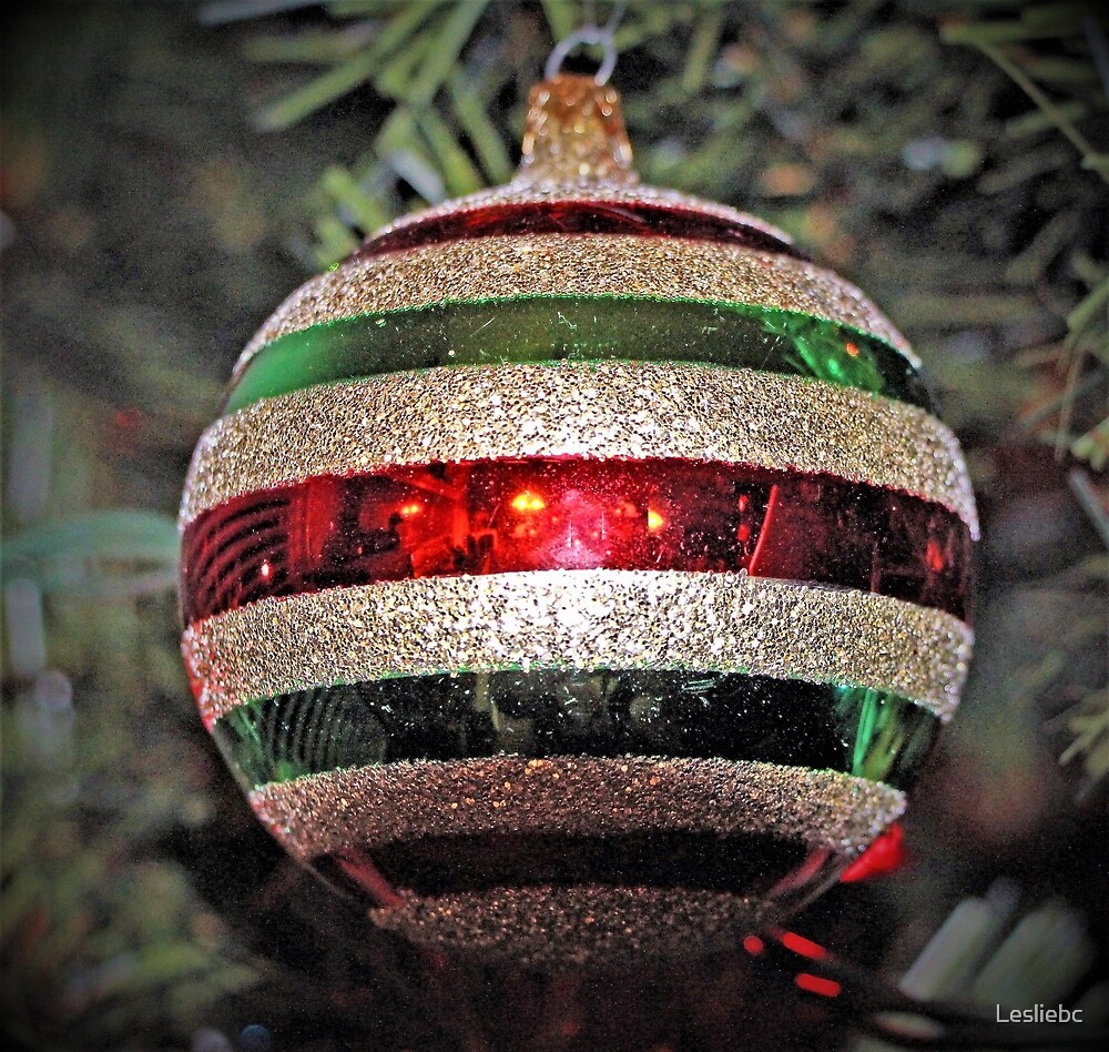 "Antique Glass Ball" by Lesliebc Redbubble