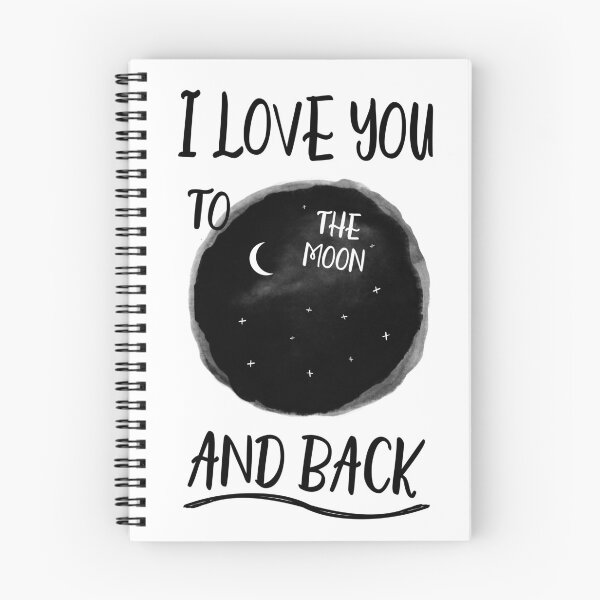 Item preview, I Love You to the Moon and Back Quote  designed and sold by banginT.