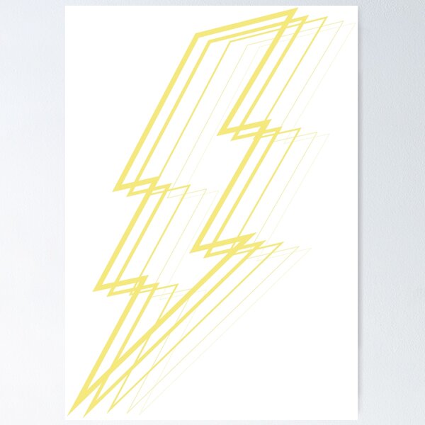 Item preview, Yellow Lightning designed and sold by feliciasdesigns.