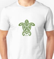 Grüne Stammesschildkröte / Maui Unisex T-Shirt