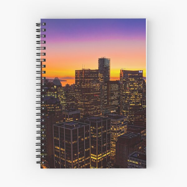 Item preview, Canada. Vancouver, BC. Sunset in the Downtown. designed and sold by vadim19.