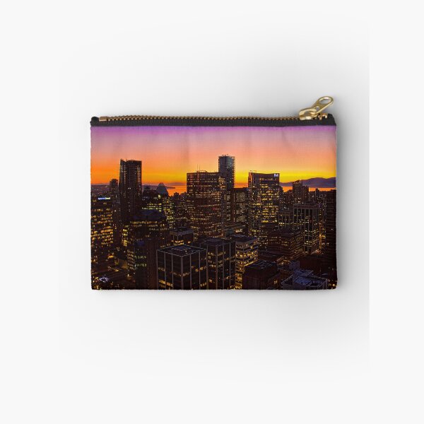 Item preview, Canada. Vancouver, BC. Sunset in the Downtown. designed and sold by vadim19.