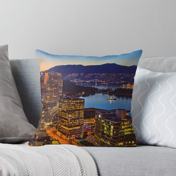 Item preview, Canada. Vancouver, BC. Downtown. Night. designed and sold by vadim19.