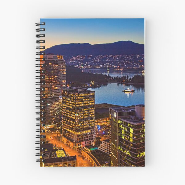 Item preview, Canada. Vancouver, BC. Downtown. Night. designed and sold by vadim19.