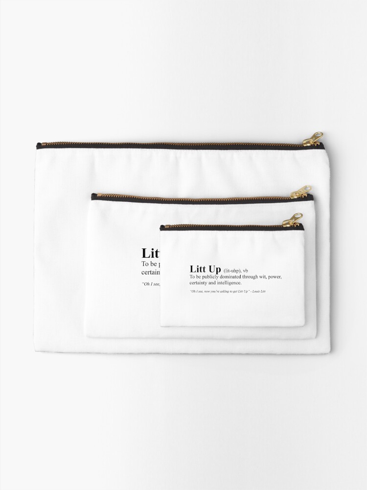 Alternate view of Suits - Louis Litt "Litt Up" Zipper Pouch
