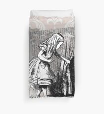 Alice and the Door Duvet Cover
