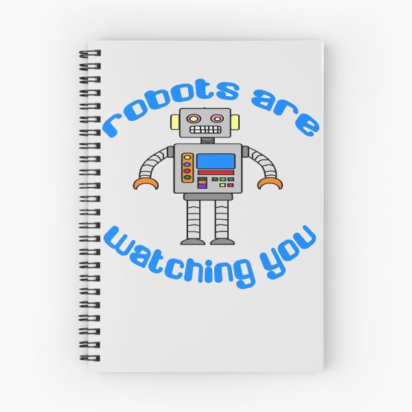 Item preview, Robots are Watching You designed and sold by SerpentSkyArts.