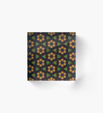 Digi Flower Acrylic Block