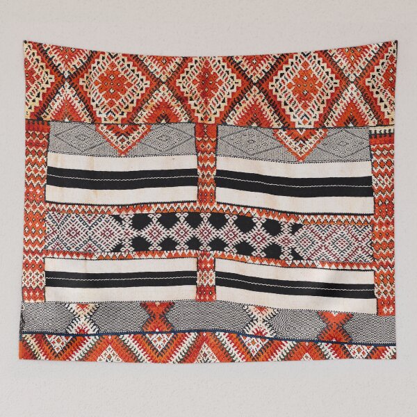 Item preview, Ait Ouaouzguite South Morocco North African Mixed Technique Rug designed and sold by Vicky Brago-Mitchell®.