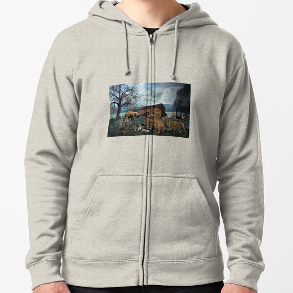 Noah's Ark Zipped Hoodie