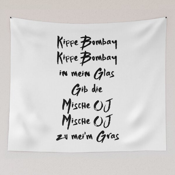 Item preview, BUMP BOMBAY JAZN MUSIC LYRIC TEXT designed and sold by deificusArt.