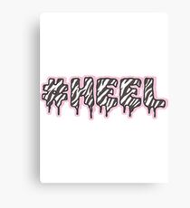 #HEEL - Pastel C Canvas Print