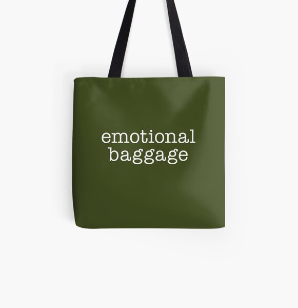 Emotional Baggage All Over Print Tote Bag