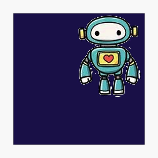 Item preview, The Love Robot designed and sold by SerpentSkyArts.