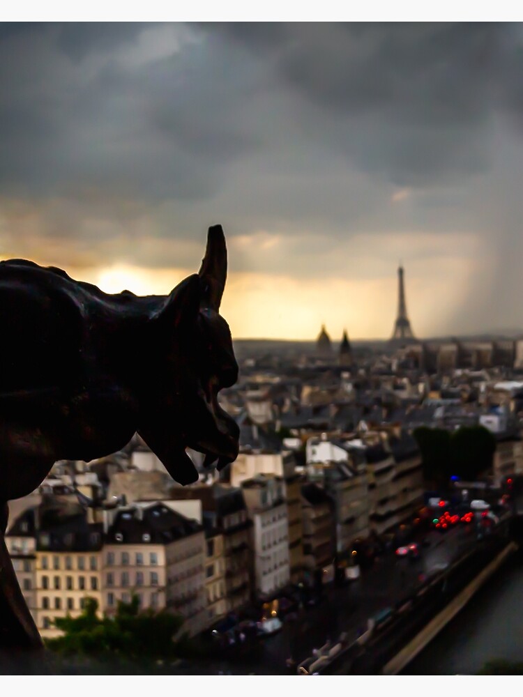 Thumbnail 3 of 3, Canvas Print, Gargoyle designed and sold by darren-j-mcleod.