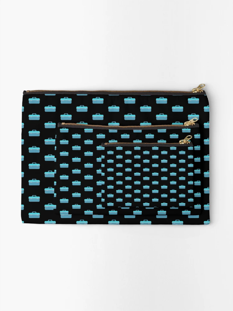 Thumbnail 2 of 4, Zipper Pouch, Blue Tool Box designed and sold by SpacemanSam13.