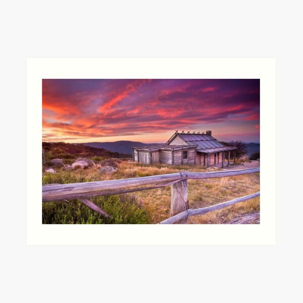 Craigs Hut Art Print