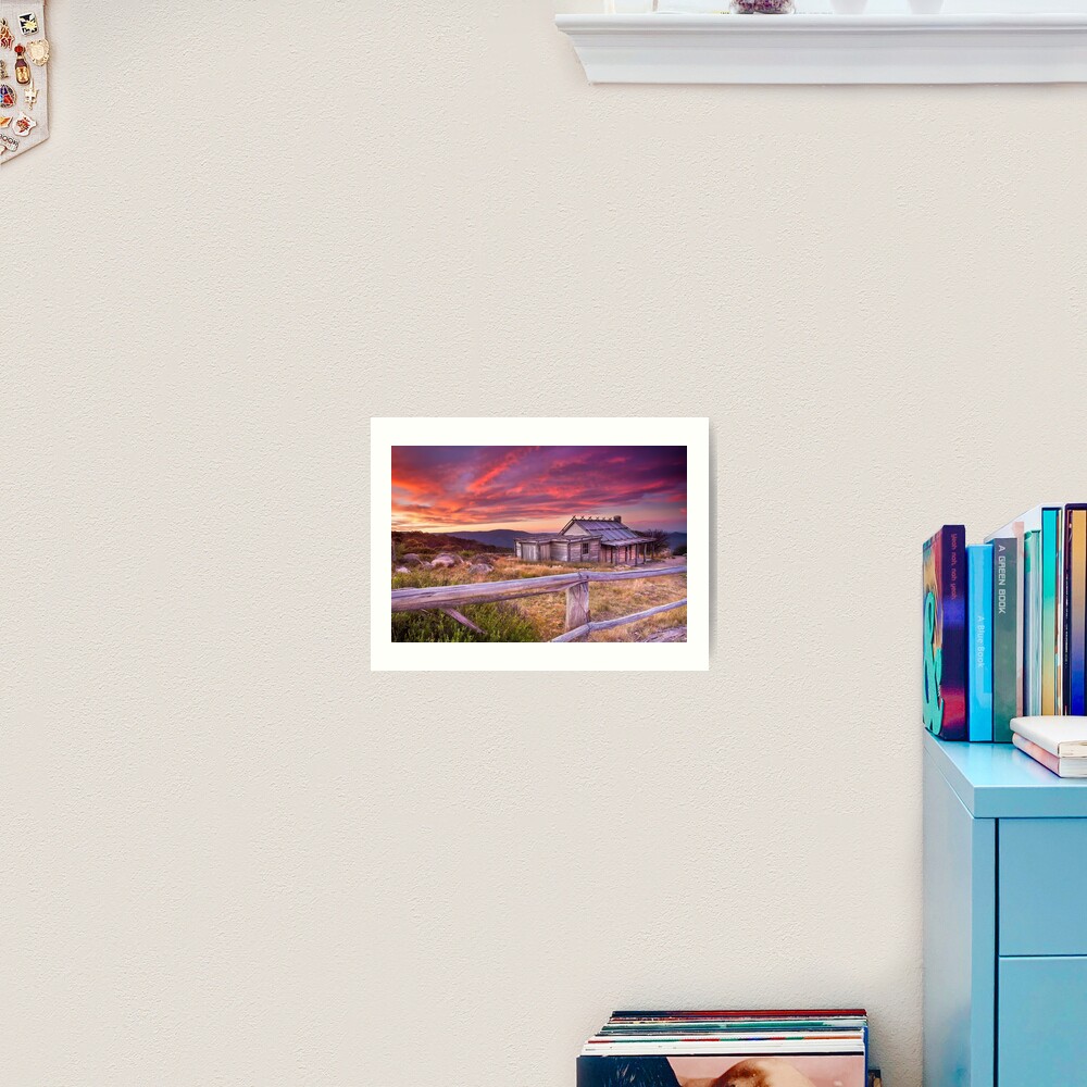 Craigs Hut Art Print