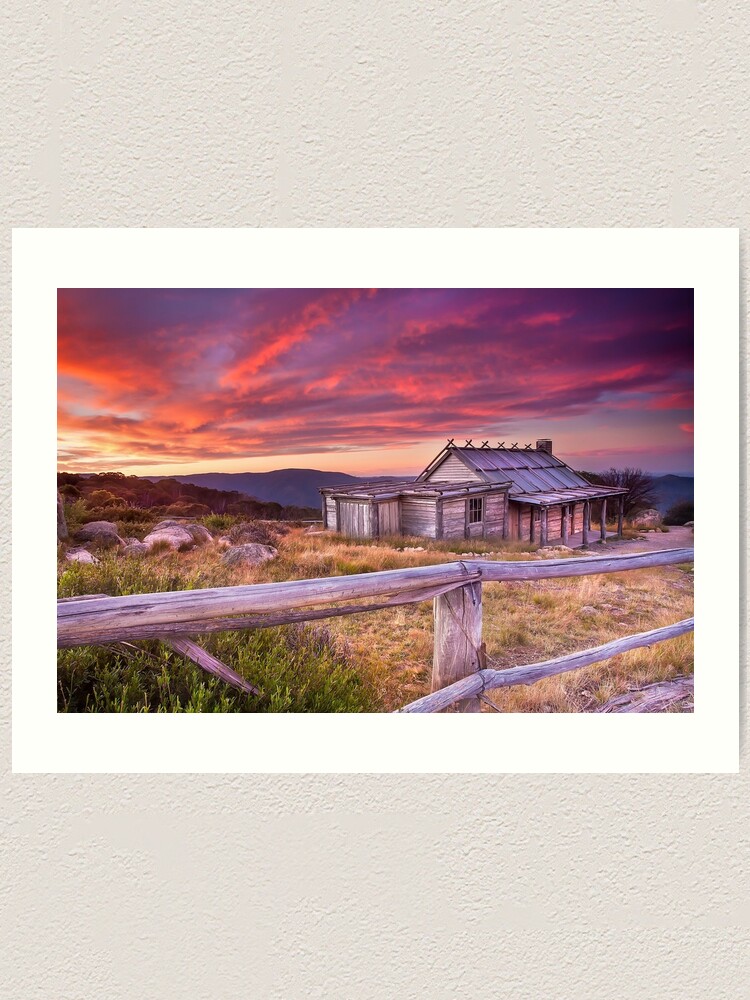 Alternate view of Craigs Hut Art Print