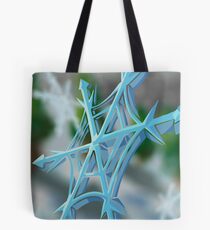 Christmas Snowflake (Winter Landscape) Tote Bag