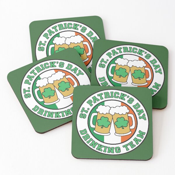 Item preview, St. Patrick's Day Drinking Team Irish Flag designed and sold by jaycartoonist.