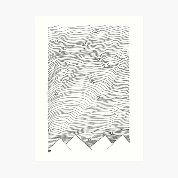 2018 11 17 sketchbook Art Print
