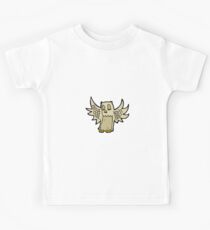 Pretty Brown Owl Kids T-Shirt