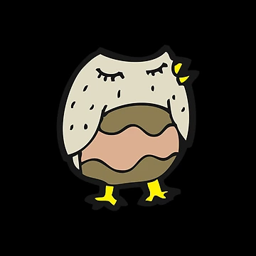Artwork thumbnail, Pretty Round Owl by SpacemanSam13