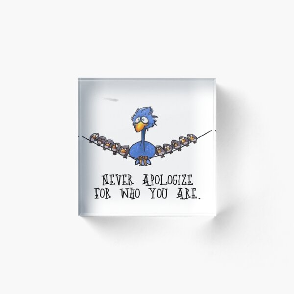 For The Birds Acrylic Block
