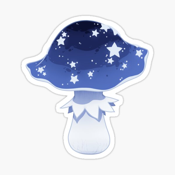 Mystic Mushroom - Midnight Sticker