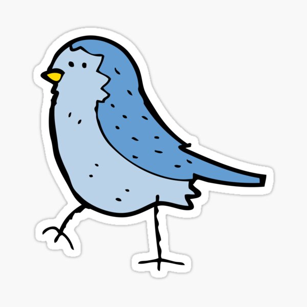 Item preview, Waiting Blue Bird designed and sold by SpacemanSam13.