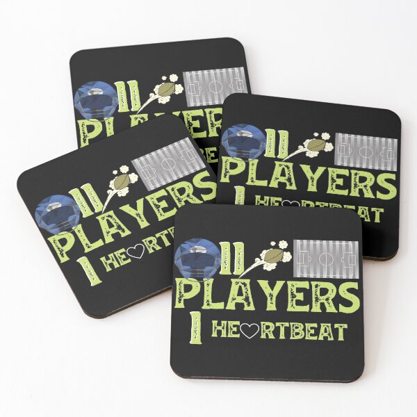 Item preview, 11 Players 1 Heartbeat Football Team Sports designed and sold by SqualeForce.