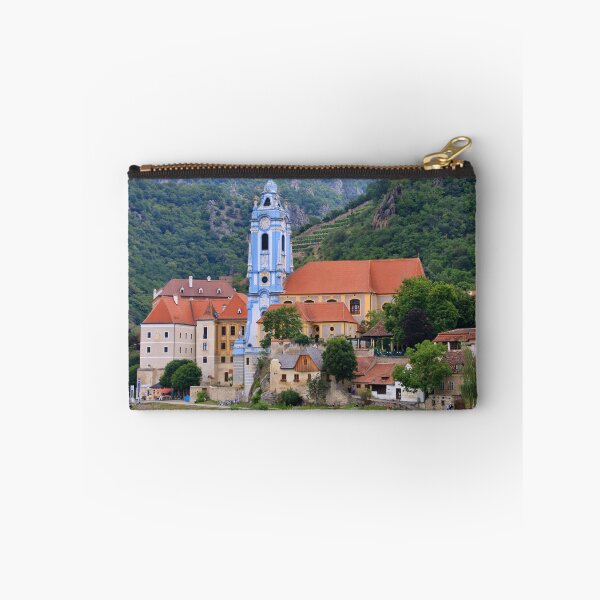 Item preview, Durnstein and blue church spire, Austria designed and sold by FranWest.