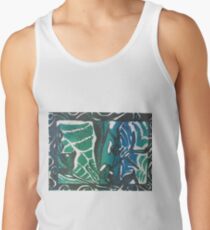 Plant print Tank Top