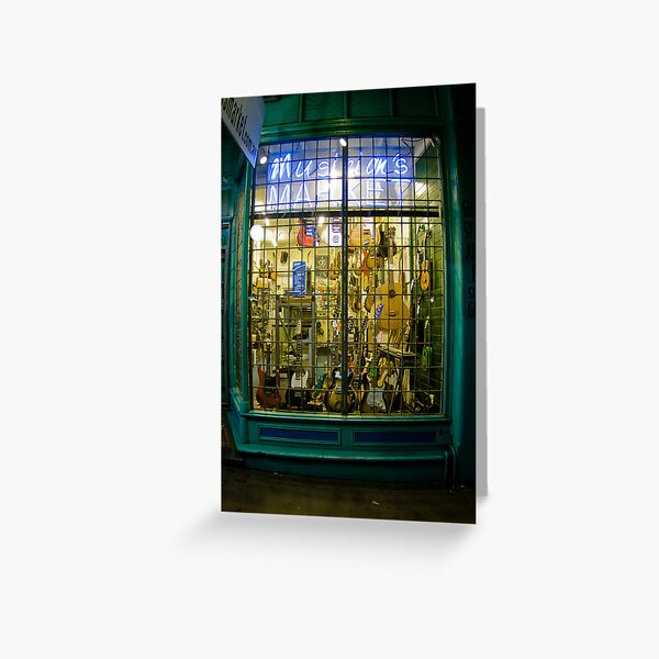 Musician's Market Greeting Card