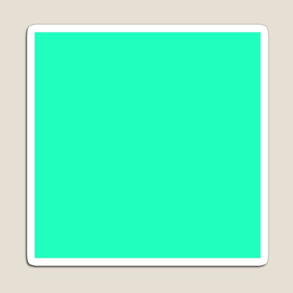 Bright Aquamarine Magnet