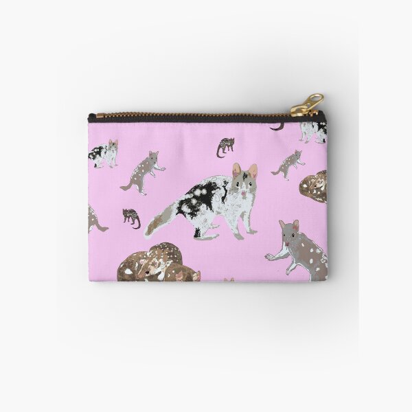 Item preview, The Eastern Quoll (Dasyurus viverrinus)  on pink designed and sold by ChrissyWild.