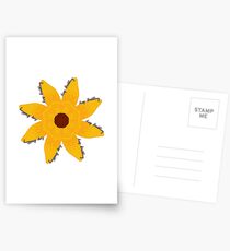 keep breathing flower Postcards