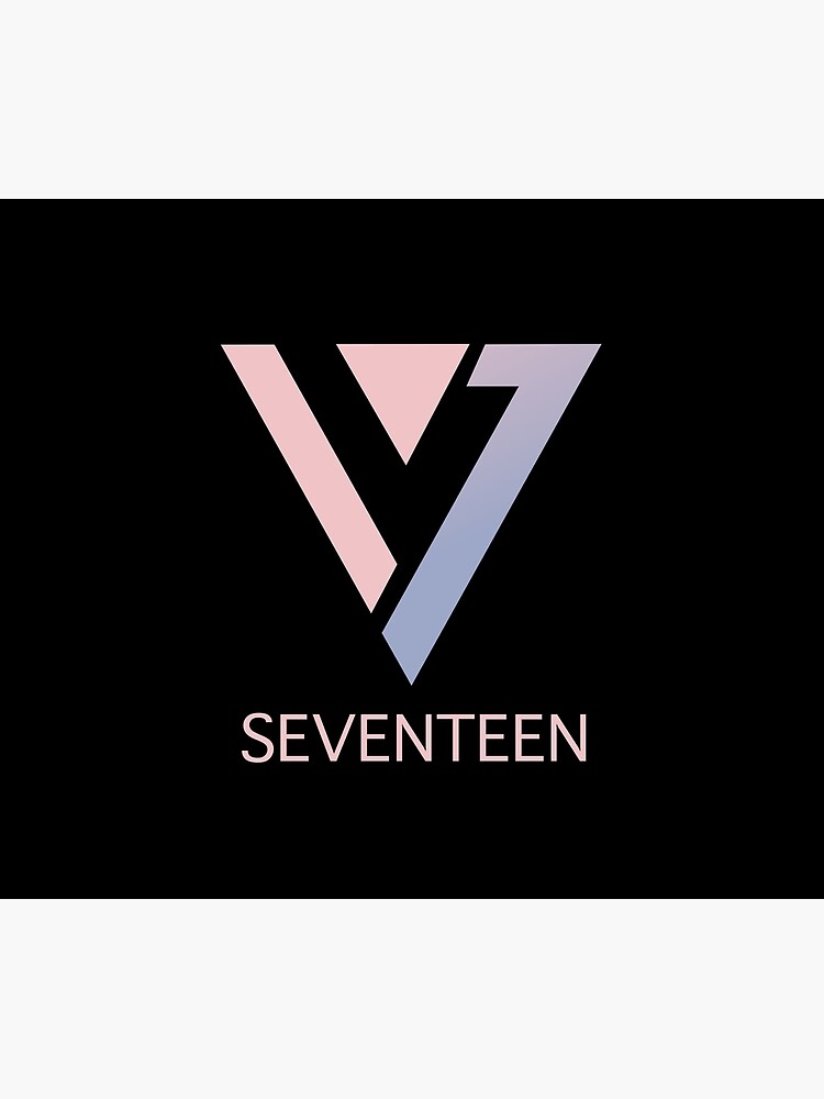 Siebzehn Kpop Svt Carats Logo Design Bettbezug Von M3g4merch Redbubble