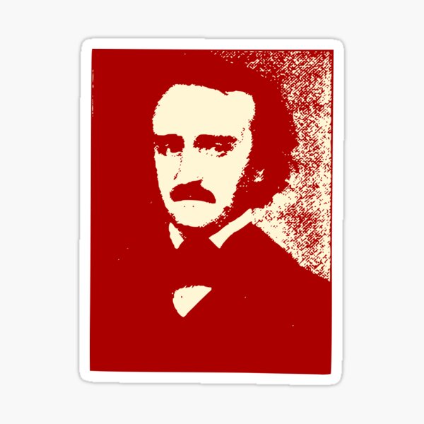 Poe is Poetry Sticker