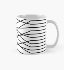 Line Complex Light Square Classic Mug