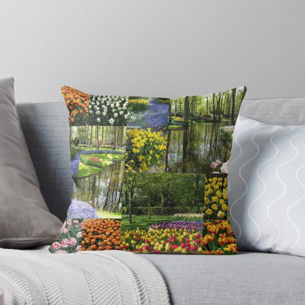 Item preview, Keukenhof Gardens Collage designed and sold by Kathryn Jones.