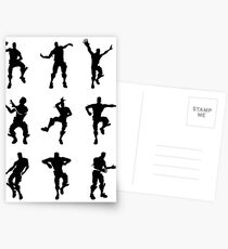 Cartes Postales Sur Le Thème Fortnite Redbubble