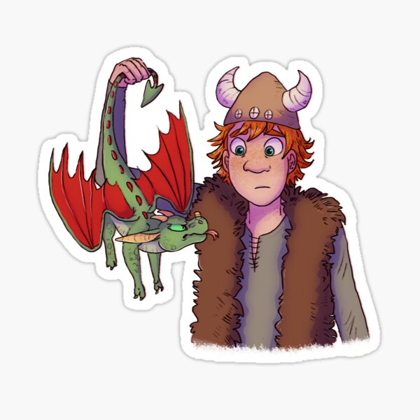 Item preview, A Boy and His Dragon designed and sold by scribblefoxx.